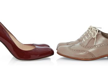 Court shoe and brogue