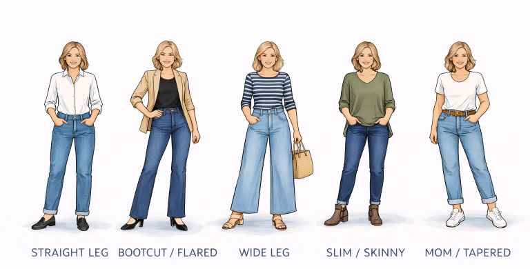 Finding Your Perfect Jeans After 40: Styles That Flatter Your Shape and Elevate Your Style